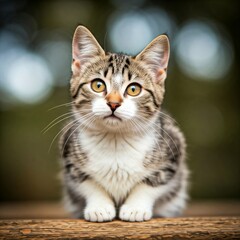 cat on the table