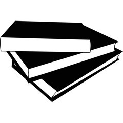 Simple vector icon book
