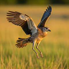 Obraz premium red tailed hawk in flight