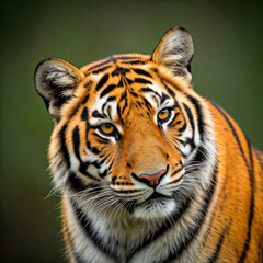 Fototapeta premium portrait of a bengal tiger