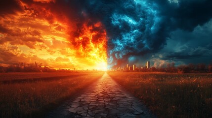 Tornado Destruction Landscape