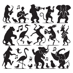 wolf black silhouette 