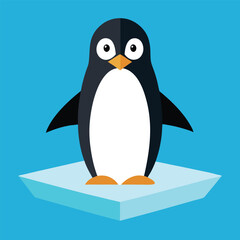 Obraz premium penguin on the snow