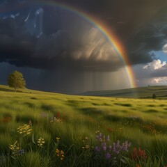 Naklejka premium The rainbow