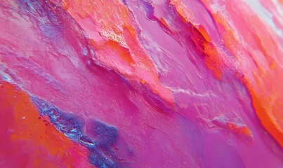 Naklejka premium Abstract pink and orange textured background.