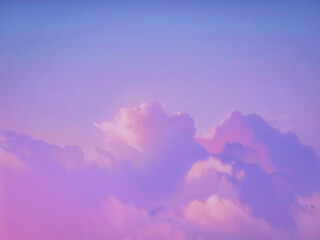 Obraz premium blue sky with clouds