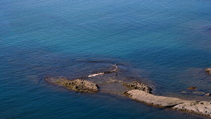 Coast in Cana Maru, Sardinia