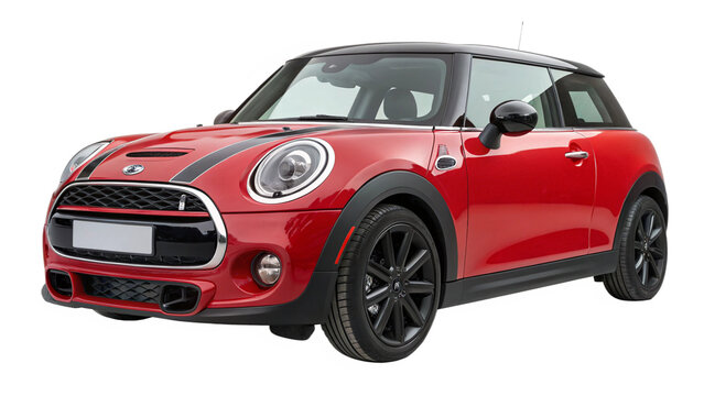 MINI Cooper isolated.