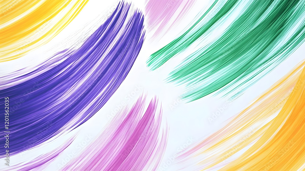 Aufkleber the simplicity and tranquility of abstract minimalism are conveyed through flowing brushstrokes in p