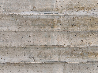 Grey concrete cement stone wall texture wooden mold.