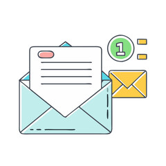 email icon, email vector illustration-simple illustration of email, perfect for email logos and themed design 