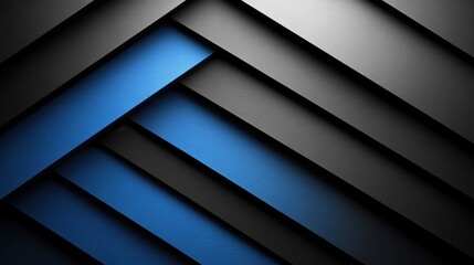 Irregular lines on a blue background, minimalist design banner template with white space for text. Perfect for creative and artistic presentations, websites, and modern designs.