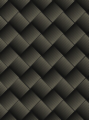 Monochrome and colorful pattern with geometric object and gradient colors, applicable to be as a background design and wallpaper, has classy and modern vibe.