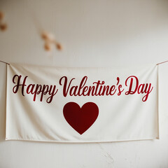 Happy Valentine's Day banner