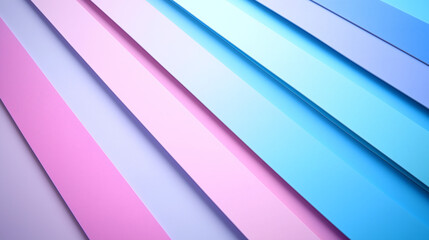 Fototapeta premium Fondos de colores pastel con líneas diagonales en tonos rosa y azul