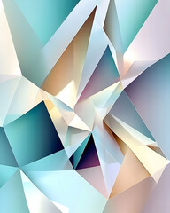 Obraz premium Dynamic abstract composition digital art abstract design vibrant colors close-up view geometric patterns for visual impact