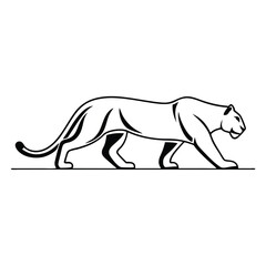 Minimalist Tiger Illustration
A sleek tiger prowling in an abstract continuous line style, blending sharp angles with smooth curves
