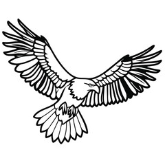  Majestic Eagle Outline
An eagle soaring through the sky, drawn with minimalist, continuous lines
Adobe Illustrator Artwork