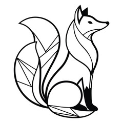 Geometric Fox Line Drawing
A minimalist fox sitting gracefully, illustrated with continuous lines and geometric accents.
Adobe Illustrator Artwork