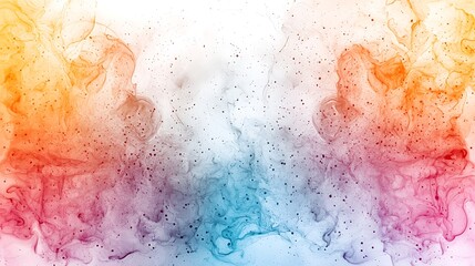 Naklejka premium Abstract representation of malic acid in its powdered form with vibrant colors