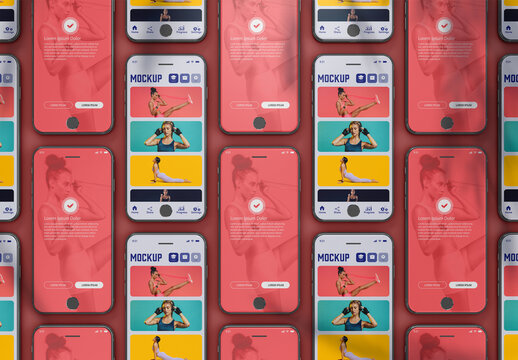 Mosaic Mobiles Mockup