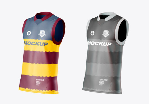 Aussie Rules Jersey Mockup