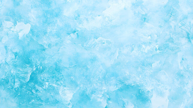 Close-up view of light blue crushed ice texture, background for cool designs
