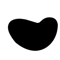 Modern liquid irregular blob shape abstract elements graphic flat style design fluid vector illustration 