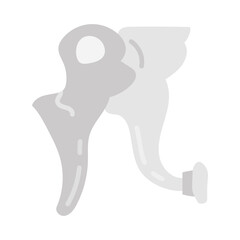 Malleus Flat Icons, Vector illustration