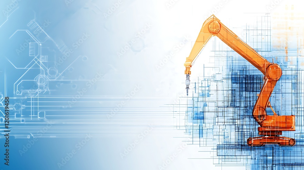 Poster advanced building materials being synthesized by robotic systems