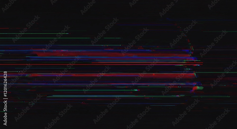 Poster digital grain texture overlay effect. visual video effects stripes background, glitch noise static t