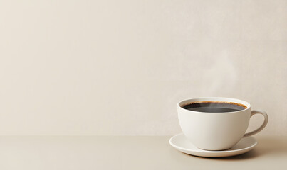 Enjoying freshly brewed coffee at home lifestyle photography minimalistic setting warm atmosphere