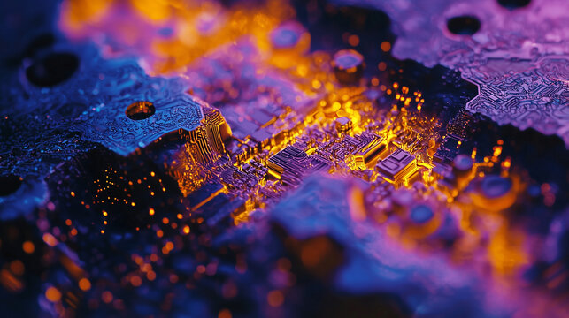 A highly detailed rendering of quantum fields, visualized as rippling grids of energy waves in vibrant colors, surrounded by abstract mathematical symbols.
