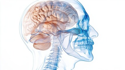 Clear Illustration of the Medulla Oblongata and Brain Anatomy
