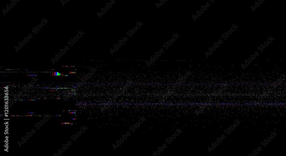 Poster digital grain texture overlay effect. visual video effects stripes background, glitch noise static t