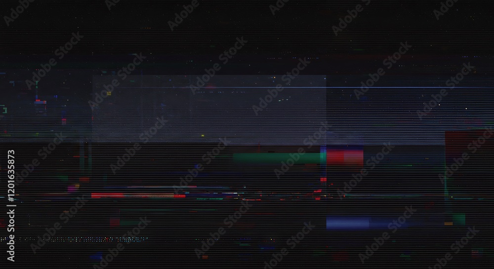 Poster digital grain texture overlay effect. visual video effects stripes background, glitch noise static t