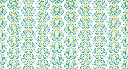Colorful abstract geometric pattern design