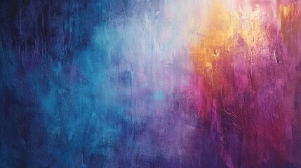 Abstract Painting, Vivid Colors, Background, Wall Art