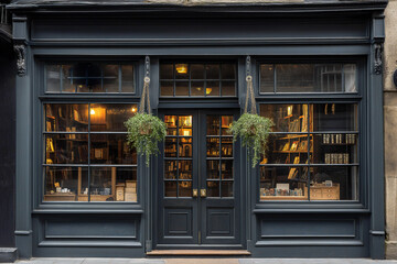 parisian storefront boutique template	
