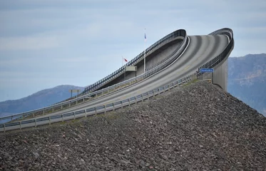 Photo sur Plexiglas Die Atlantikstraße in Norwegen 
