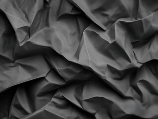 Obraz premium Abstract Textured Gray Fabric Background with Dramatic Light and Shadow Patterns