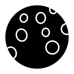 Fototapeta premium Moon Icon