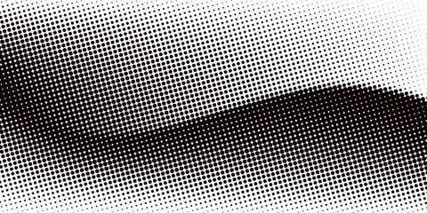 Grunge halftone gradient background. Faded grit noise texture. White and black sand wallpaper. Retro pixelated backdrop. Anime or manga style comic overlay.