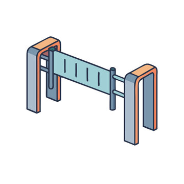 recommend clip art: park entrance turnstile icon, park entrance turnstile vector illustration-simple illustration of park entrance turnstile, perfect for park entrance turnstile logos and themed design 