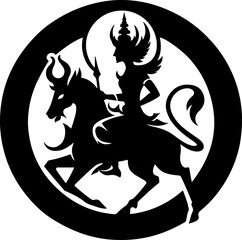 vector illustration design image icon logo symbol animal mythology abstract ethnic traditional.eps