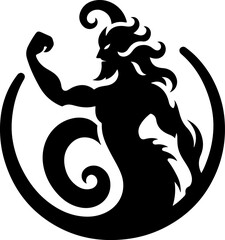 vector illustration design image icon logo symbol animal mythology abstract ethnic traditional.eps