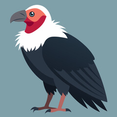 vector illustration of an eagle andean condor