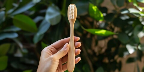 Eco Friendly Bamboo Toothbrush Embracing a Zero Waste Philosophy Environmentally Conscious Home Items