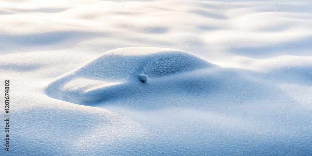 Poster abstraction, a car blanketed in snow, showcasing the beauty of snowfall. this image captures the abs