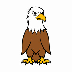 eagle on a white background